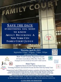 Becoming A Family Court Judge