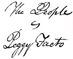 The People v. Peggy Facto (handwritten)