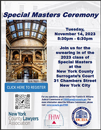 Special Masters Ceremony