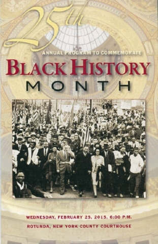 Black History Month Program, February 25, 2015