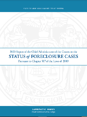 foreclosure cases 2020 report
