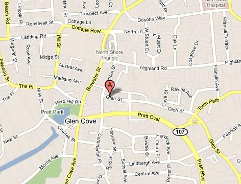 Glen Cove City Court Map