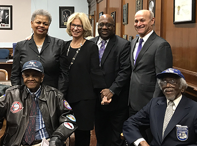Joyce Y. Hartsfield, Hon. Janet DiFiore, Hon. Milton A. Tingling, Hon. Lawrence Marks, William Johnson and William R. Defour 